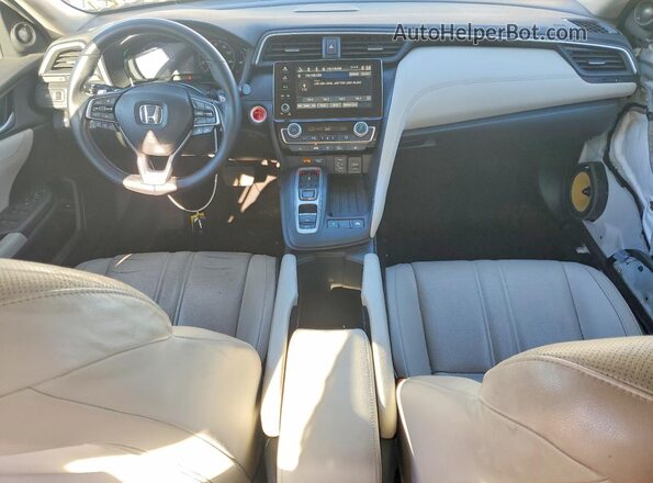 19XZE4F99KE008775 2019 HONDA INSIGHT White Вид панелі приладів