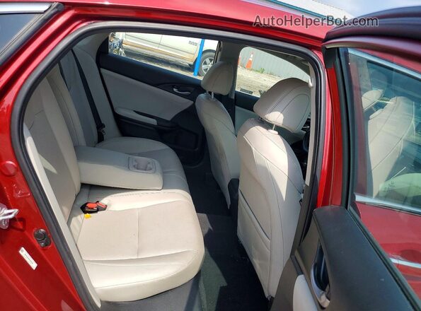 19XZE4F99ME006155 2021 HONDA INSIGHT Red Հետևի նստատեղերի տեսք