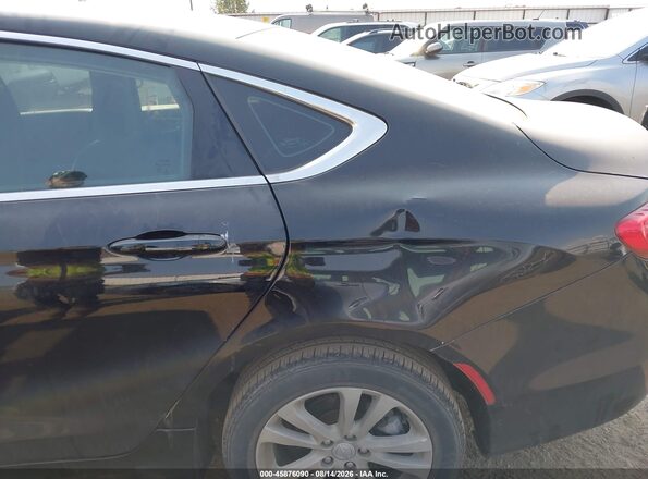 1C3CCCAB0GN107475 2016 CHRYSLER 200 Black Vista frontal
