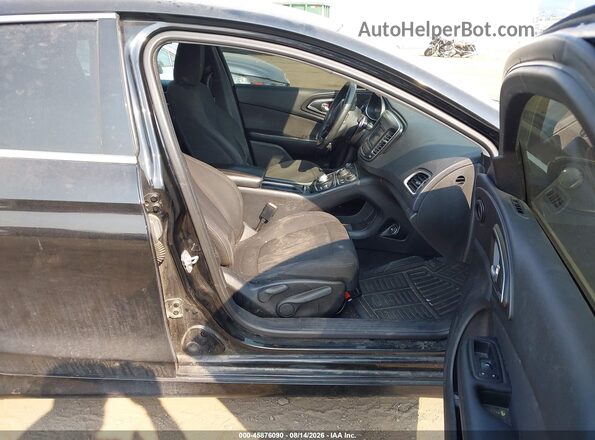 1C3CCCAB0GN107475 2016 CHRYSLER 200 Black Vista interior delantera