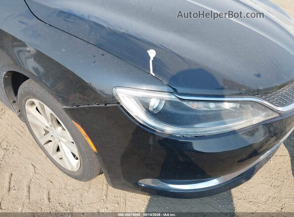 1C3CCCAB0GN107475 2016 CHRYSLER 200 Black Vista del salpicadero