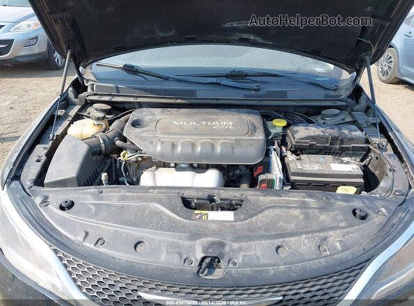 1C3CCCAB0GN107475 2016 CHRYSLER 200 Black Vista trasera