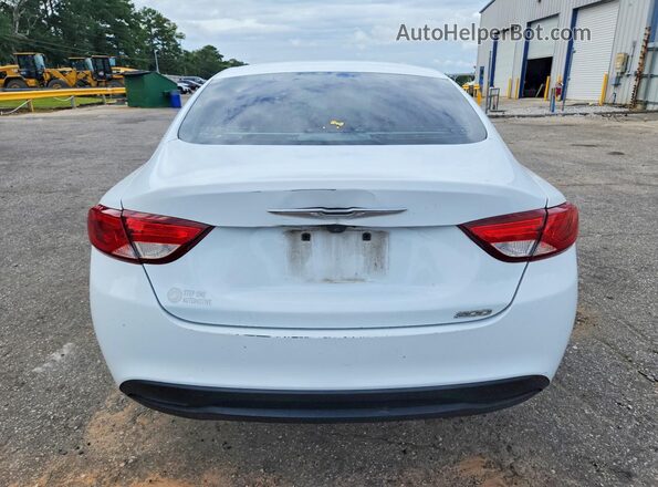 1C3CCCAB0GN162220 2016 CHRYSLER 200 Белый Вид сзади