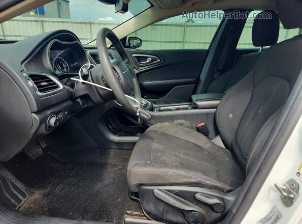 1C3CCCAB0GN162220 2016 CHRYSLER 200 Белый Вид салона спереди