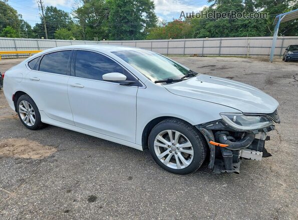1C3CCCAB0GN162220 2016 CHRYSLER 200 Белый Передняя правая четверть
