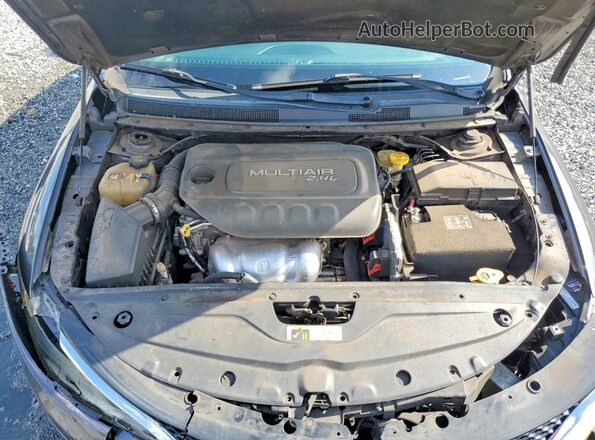 1C3CCCAB0GN176828 2016 CHRYSLER 200 Charcoal Rear interior view