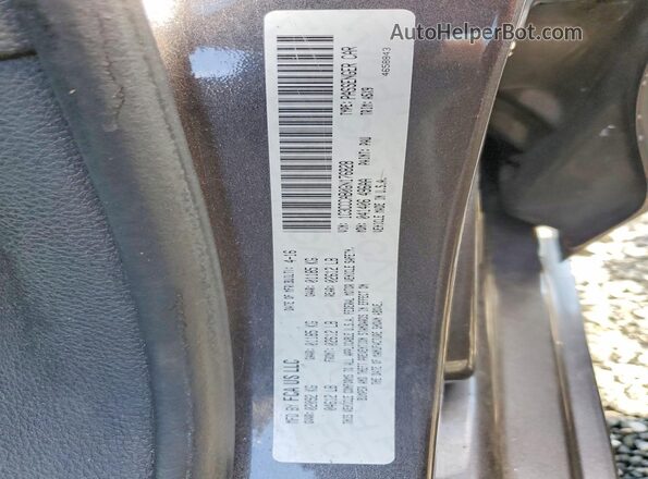 1C3CCCAB0GN176828 2016 CHRYSLER 200 Charcoal VIN sticker view