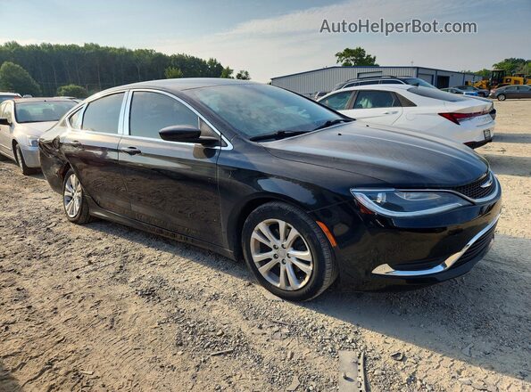 1C3CCCAB1GN108053 2016 CHRYSLER 200 Black Delantero derecho