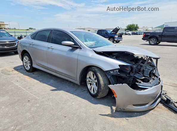 1C3CCCAB1GN111017 2016 CHRYSLER 200 Silver Front right