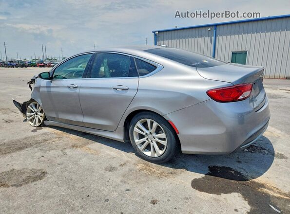 1C3CCCAB1GN111017 2016 CHRYSLER 200 Silver Rear left