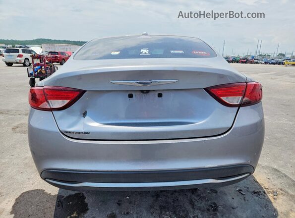 1C3CCCAB1GN111017 2016 CHRYSLER 200 Silver Rear view