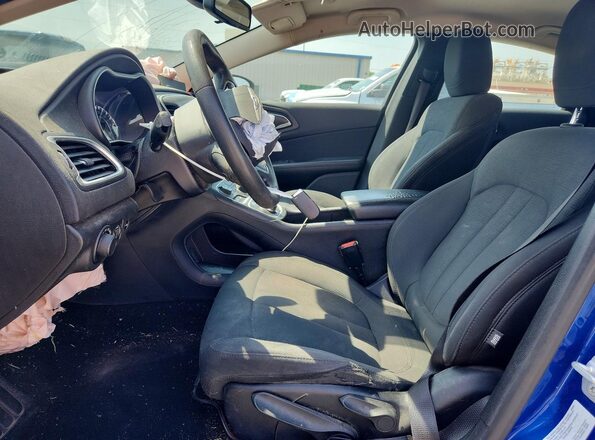 1C3CCCAB1GN119165 2016 CHRYSLER 200 Синий Вид салона спереди