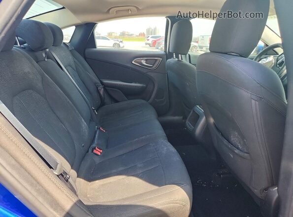 1C3CCCAB1GN119165 2016 CHRYSLER 200 Синий Вид задних сидений