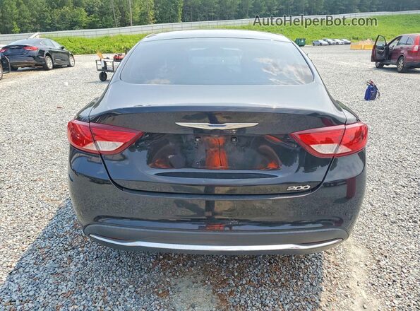 1C3CCCAB1GN123331 2016 CHRYSLER 200 Черный Вид сзади