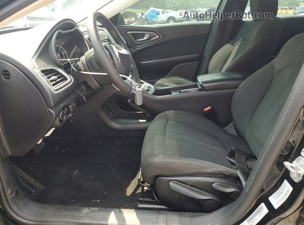 1C3CCCAB1GN123331 2016 CHRYSLER 200 Черный Вид салона спереди