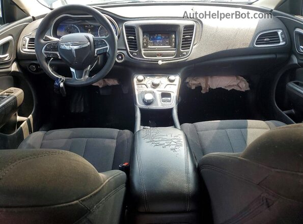 1C3CCCAB1GN123331 2016 CHRYSLER 200 Черный Вид панели приборов