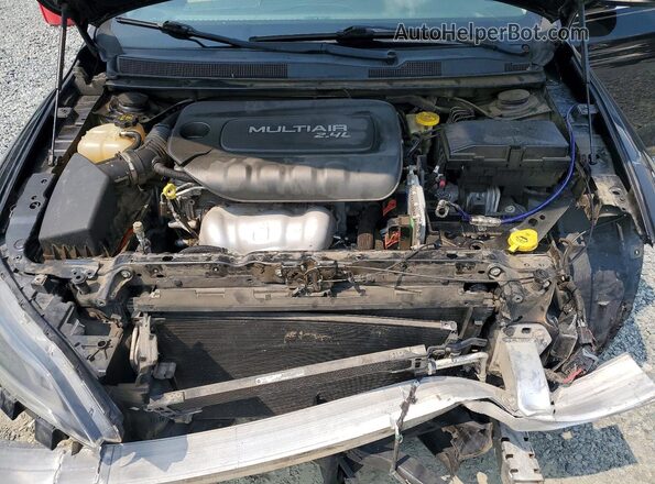 1C3CCCAB1GN123331 2016 CHRYSLER 200 Черный Вид задней части салона