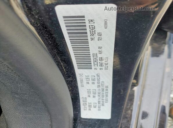 1C3CCCAB1GN123331 2016 CHRYSLER 200 Черный Вид подкапотного пространства