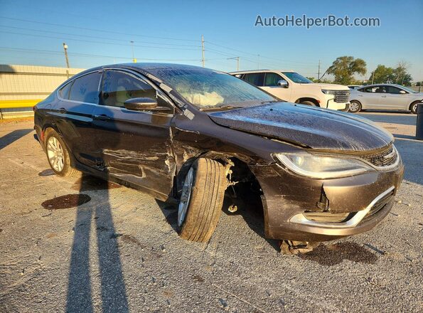 1C3CCCAB2GN102925 2016 CHRYSLER 200 Gray Delantero derecho