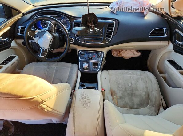 1C3CCCAB2GN102925 2016 CHRYSLER 200 Gray Vista del salpicadero