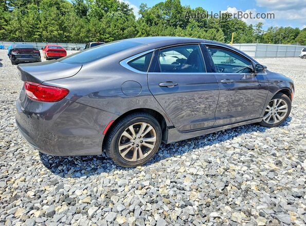 1C3CCCAB2GN109227 2016 CHRYSLER 200 Gray Tył prawy