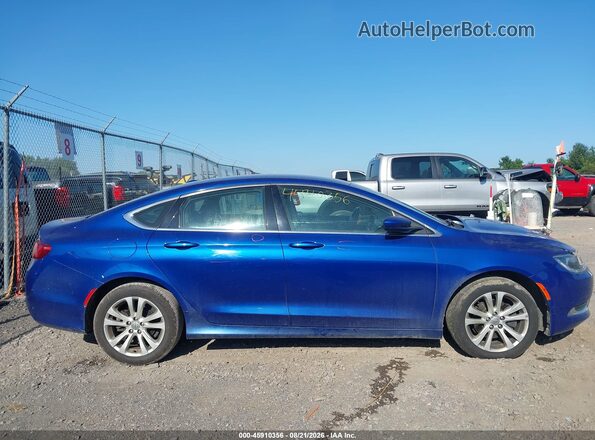 1C3CCCAB2GN153521 2016 CHRYSLER 200 Blue სალონის 360-გრადუსიანი ხედი