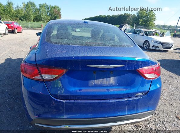1C3CCCAB2GN153521 2016 CHRYSLER 200 Blue 