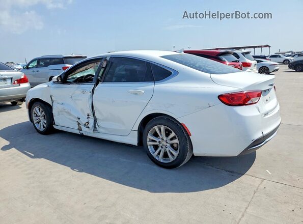1C3CCCAB2HN505658 2017 CHRYSLER 200 Белый Задняя левая четверть