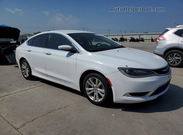 1C3CCCAB2HN505658 2017 CHRYSLER 200 Белый Передняя правая четверть