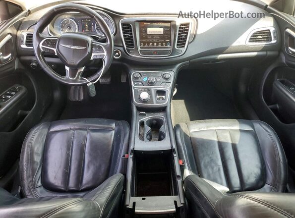 1C3CCCAB2HN505658 2017 CHRYSLER 200 Белый Вид панели приборов