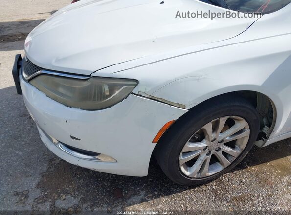 1C3CCCAB3GN141488 2016 CHRYSLER 200 White Front view