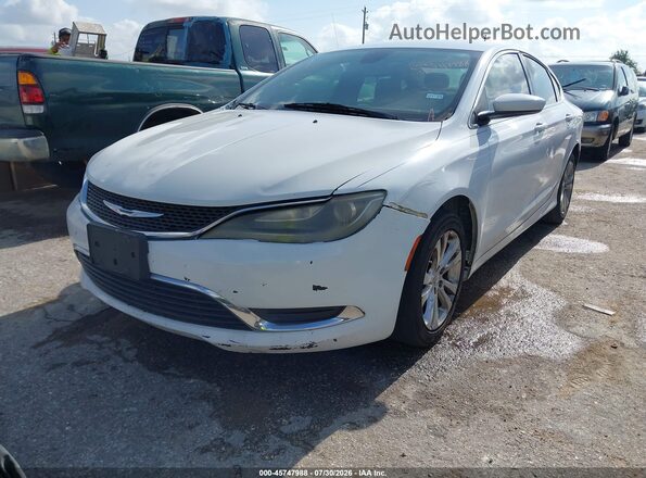 1C3CCCAB3GN141488 2016 CHRYSLER 200 White Front left