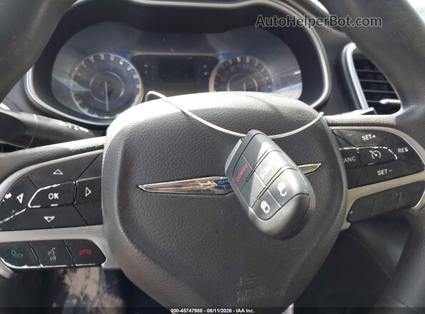 1C3CCCAB3GN141488 2016 CHRYSLER 200 White Dashboard view
