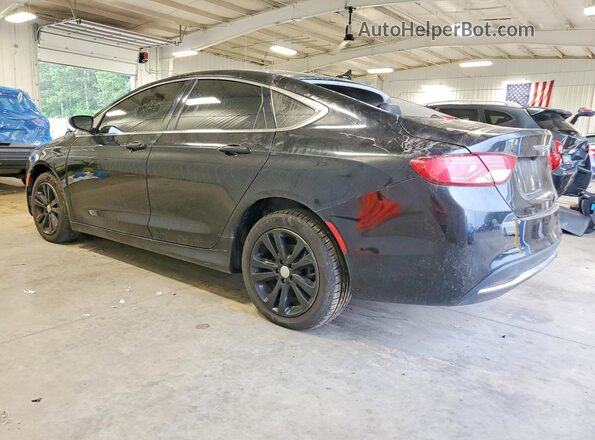 1C3CCCAB3HN502171 2017 CHRYSLER 200 Черный Задняя левая четверть
