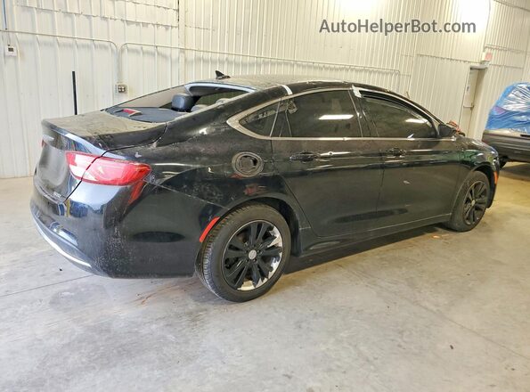 1C3CCCAB3HN502171 2017 CHRYSLER 200 Черный Задняя правая четверть