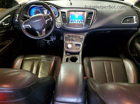 1C3CCCAB3HN502171 2017 CHRYSLER 200 Черный Вид панели приборов