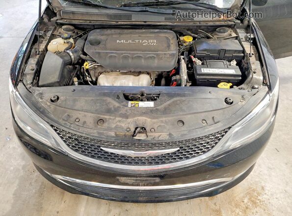1C3CCCAB3HN502171 2017 CHRYSLER 200 Черный Вид задней части салона