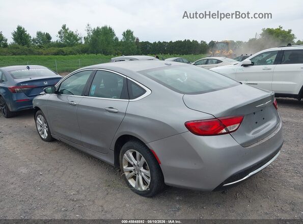 1C3CCCAB4GN100951 2016 CHRYSLER 200 Серебряный Задняя левая четверть
