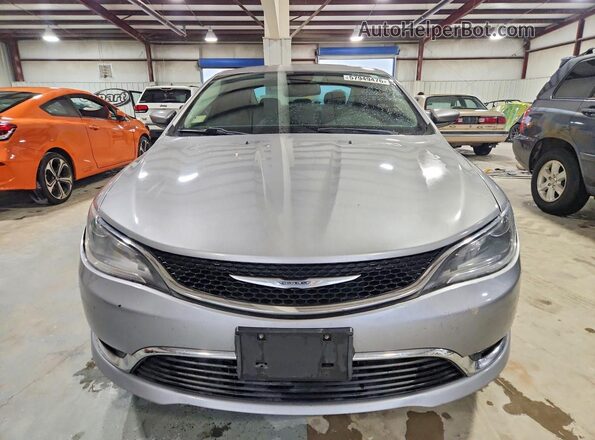 1C3CCCAB4GN132721 2016 CHRYSLER 200 Silver Vista frontal