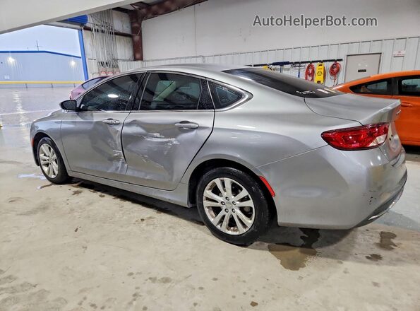 1C3CCCAB4GN132721 2016 CHRYSLER 200 Silver Trasero izquierdo