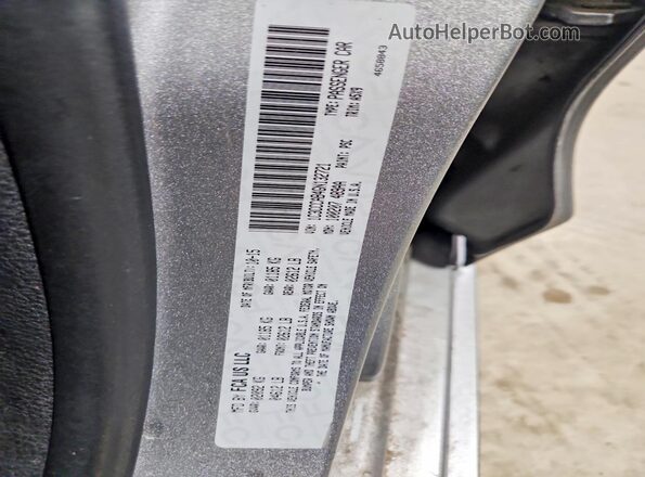 1C3CCCAB4GN132721 2016 CHRYSLER 200 Silver Vista del compartimento del motor