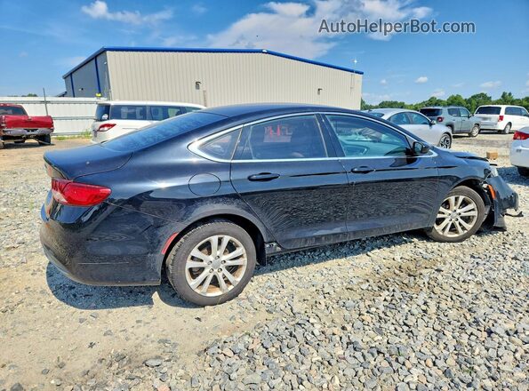 1C3CCCAB4GN181272 2016 CHRYSLER 200 Black Tył prawy