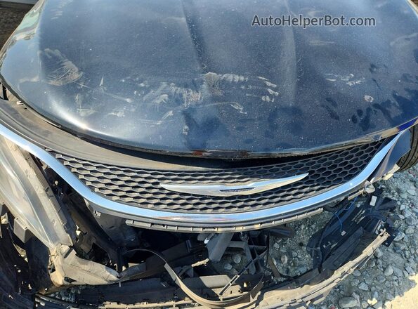 1C3CCCAB4GN181272 2016 CHRYSLER 200 Black Widok wnętrza z tyłu