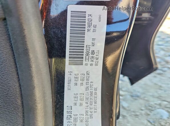 1C3CCCAB4GN181272 2016 CHRYSLER 200 Black Widok komory silnika
