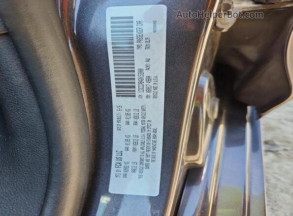 1C3CCCAB4GN192000 2016 CHRYSLER 200 Gray Vista del compartimento del motor