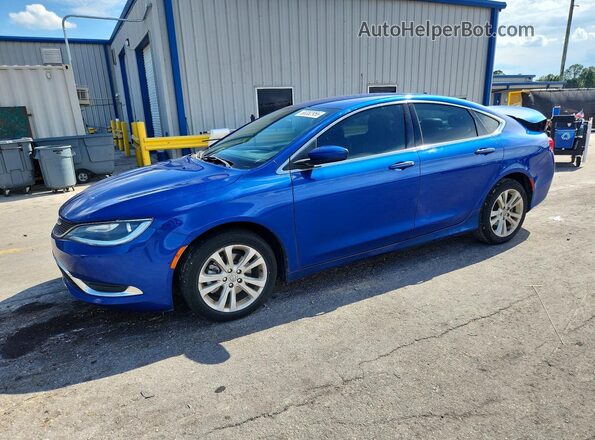 1C3CCCAB4HN505015 2017 CHRYSLER 200 Blue Tył lewy