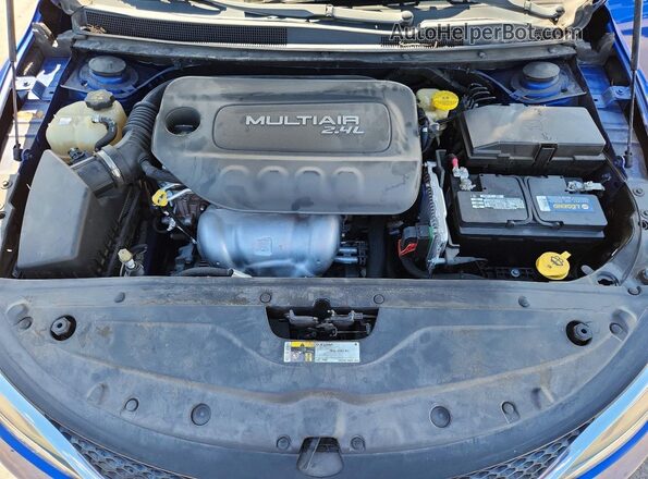 1C3CCCAB4HN505015 2017 CHRYSLER 200 Blue 