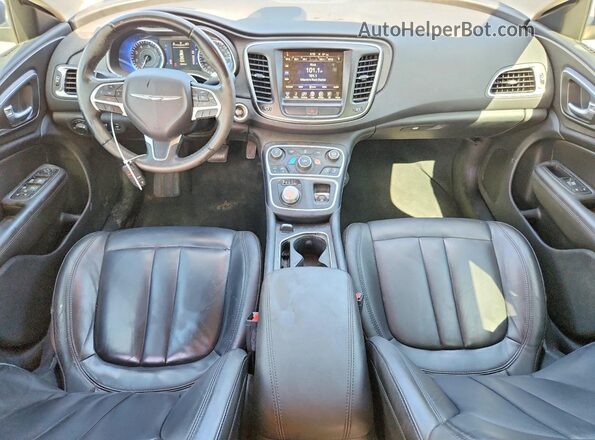 1C3CCCAB4HN505015 2017 CHRYSLER 200 Blue 