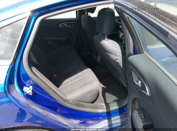 1C3CCCAB5GN122523 2016 CHRYSLER 200 Blue Vista de la etiqueta del VIN