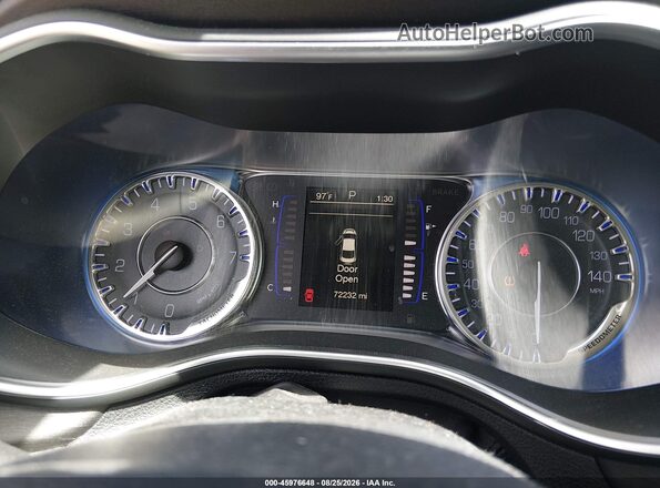 1C3CCCAB5GN122523 2016 CHRYSLER 200 Blue Vista de los asientos traseros